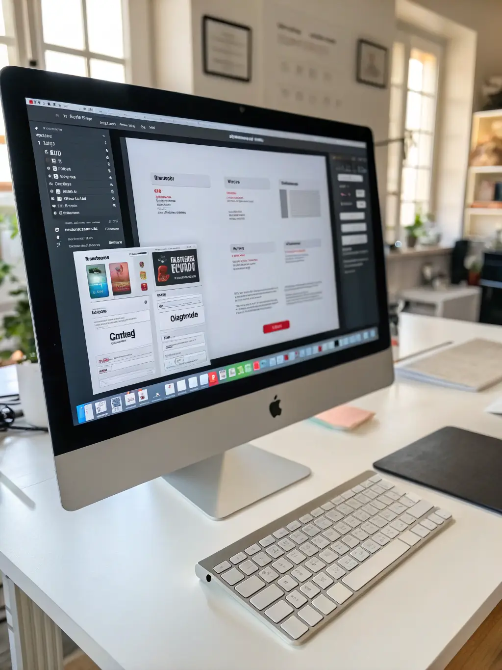 Screenshot of the Koho App interface, demonstrating the ability to adjust the layout and spacing of elements on a business card design.